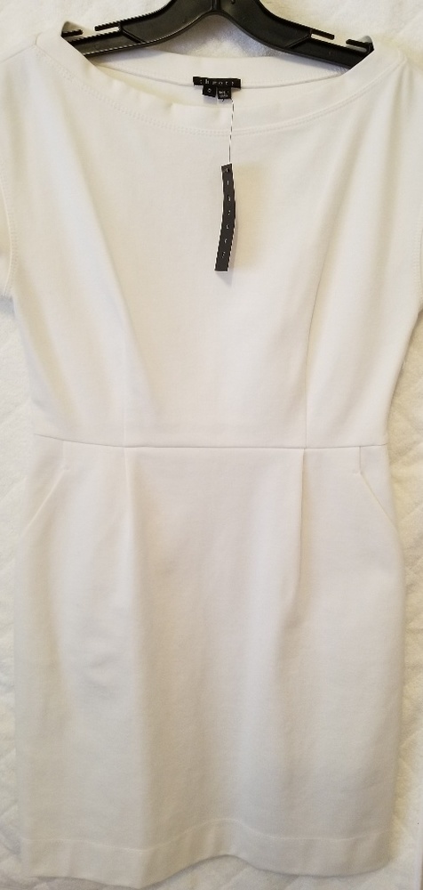 Theory white dress NWOT